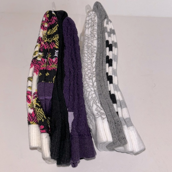 Sock bundle A New Day brand Cotton blend crew. Beautiful prints so 4-10 … - Picture 3 of 8